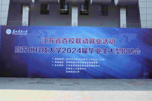 江蘇省百校聯(lián)動就業(yè)活動暨蘇州科技大學(xué)2024屆畢業(yè)生大型招聘會順利舉辦